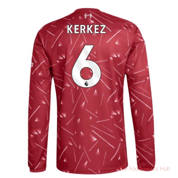 [EFKS] 2026-2027 Liverpool Long Sleeve Home Shirt Kerkez 6