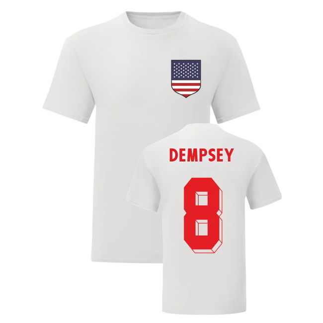 Tournament-Edition Clint Dempsey Usa National Hero Tee (White)