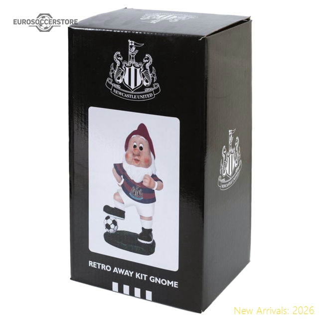 Official Newcastle United Fc Retro 96 Away Kit Gnome - Premium
