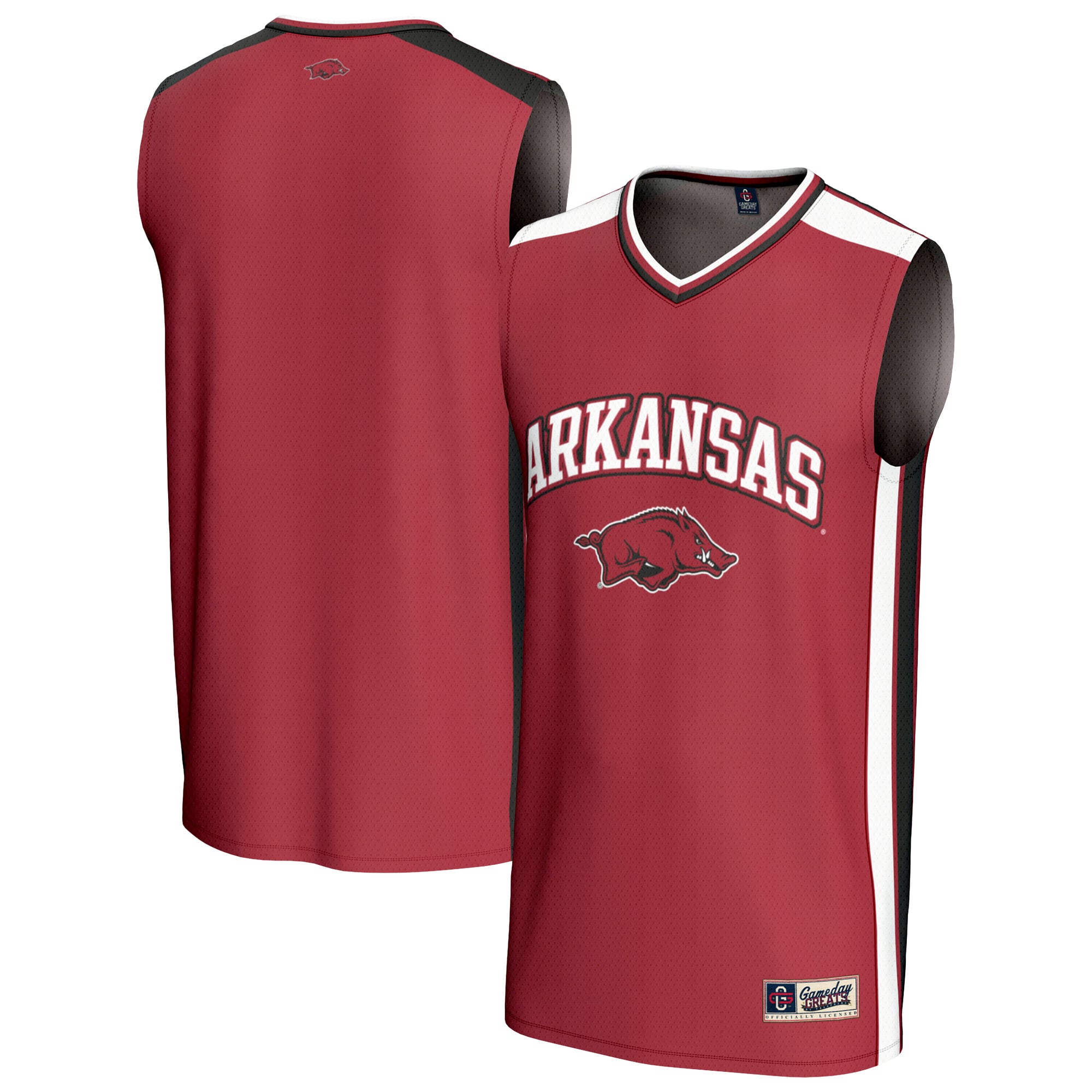 Arkansas Razorbacks GameDay Greats Unisex Spirit Basketball Jersey - Cardinal