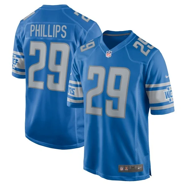 None Game NFL Jersey - Blue | Elite Football Apparel | NFL Football