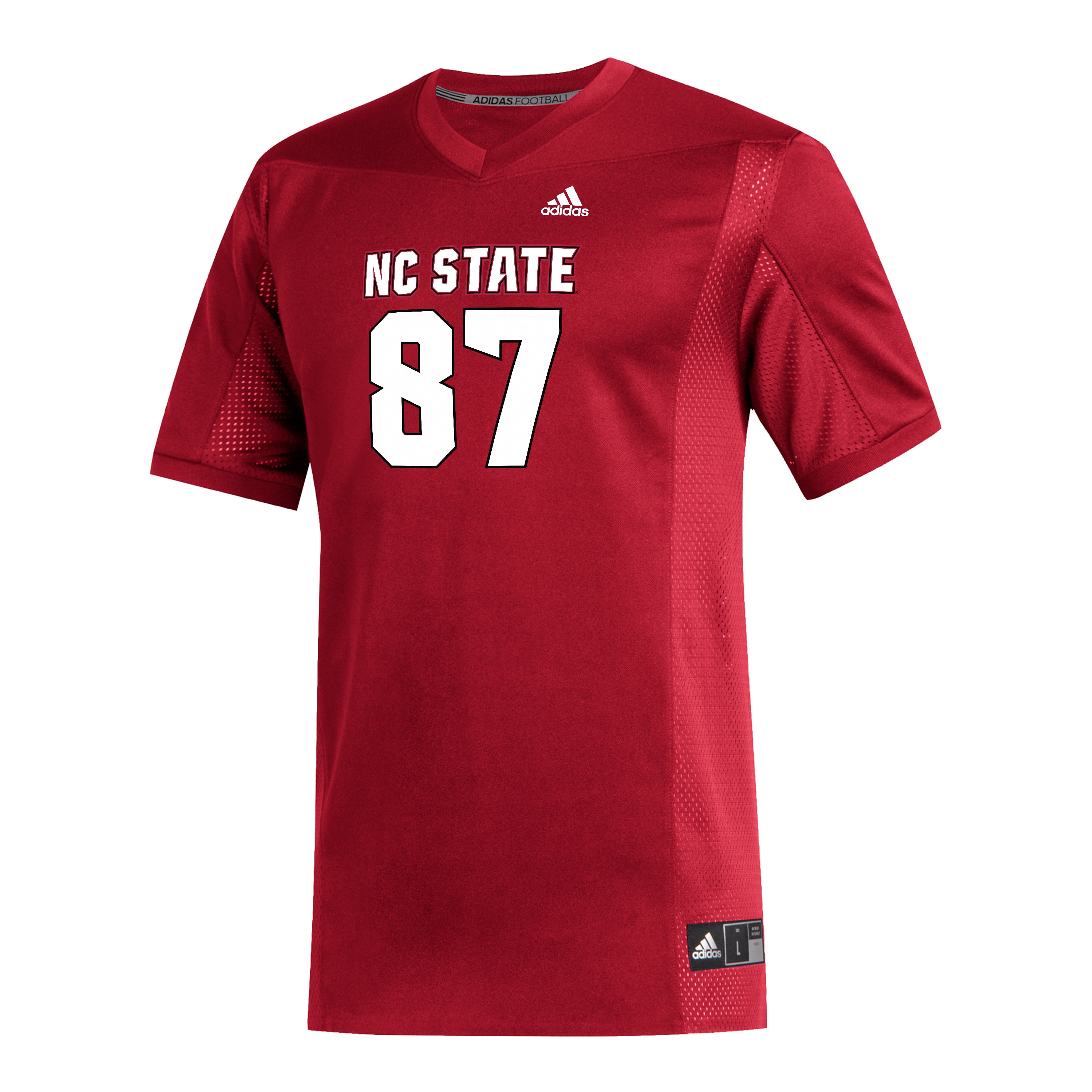 #87 NC State Wolfpack Replica 26/27 Football Jersey - Red