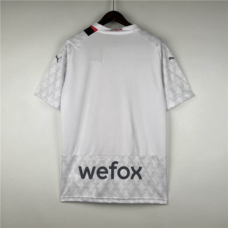 High Performance AC Milan 2324 Away White Soccer Jersey Football Shirt