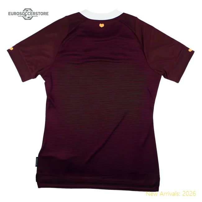 S Hearts Female 2022 Home Jersey Shirt Football Fan Apparel