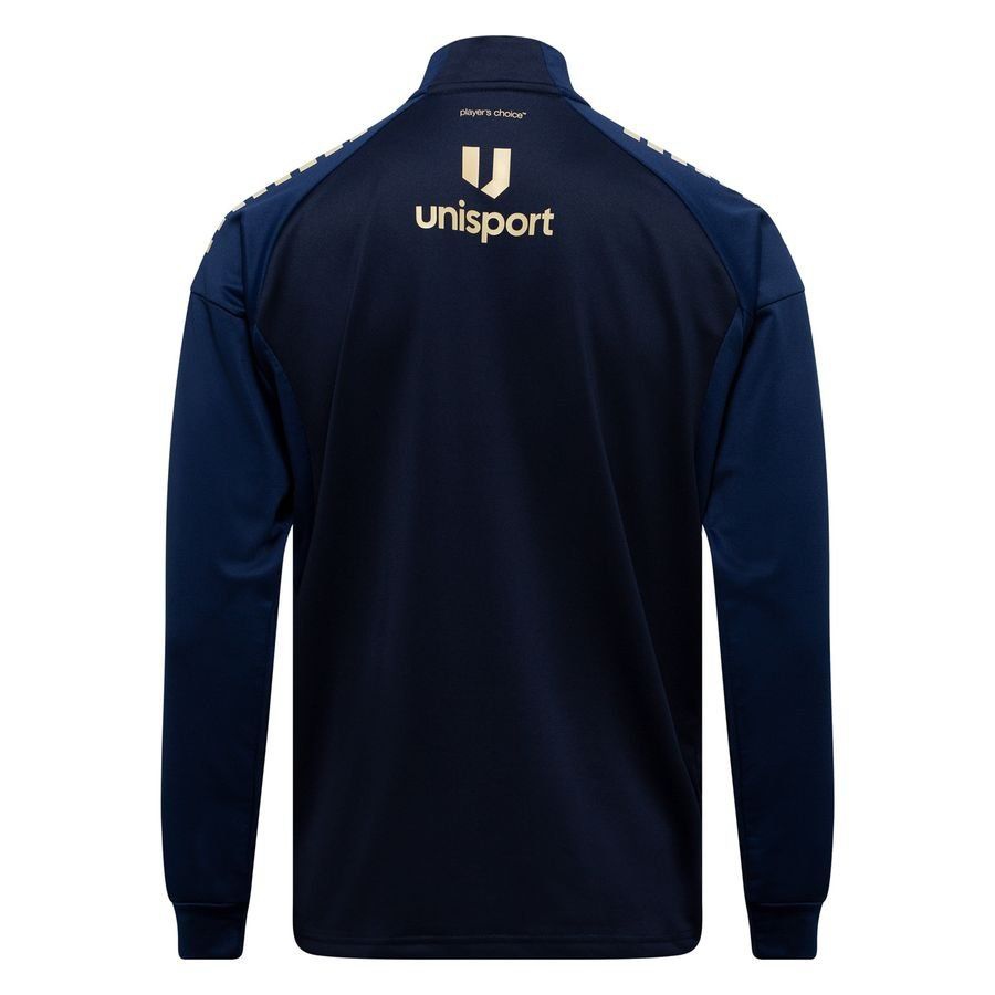 Lyngby BK Training Shirt Full Zip Elite - Navy/Beige