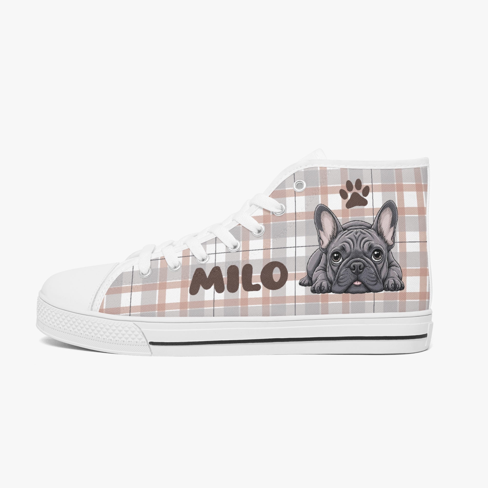 Meelo - Personalized Classic High-Top Canvas Shoes