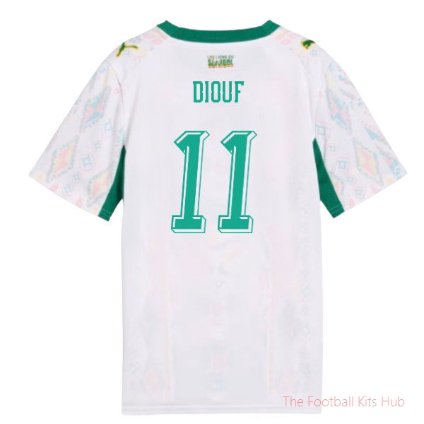 2026-2027 Senegal Home Shirt (Kids) (Diouf 11)