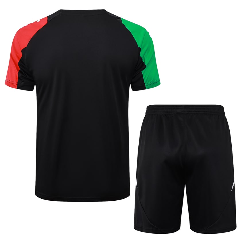 Arsenal 2024 2025 Dark Black Jersey Shorts Kit