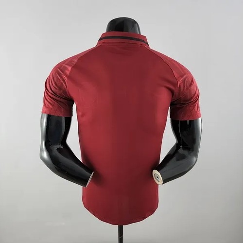 Premium 2022 Portugal Jersey Red With Vintage Design - European
