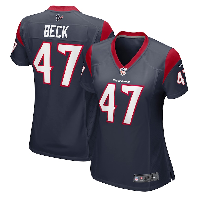 None Andrew Beck HOU Texans Sleek Professional Jersey Game Day Wear