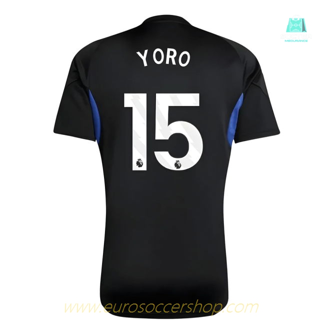 2025-2026 Man Utd EU Training Jersey (Black) - Kids (Yoro 15)