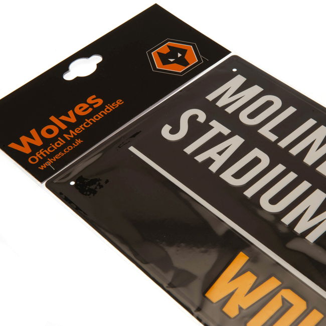 Adult Wolverhampton Wanderers FC Colour Street Sign
