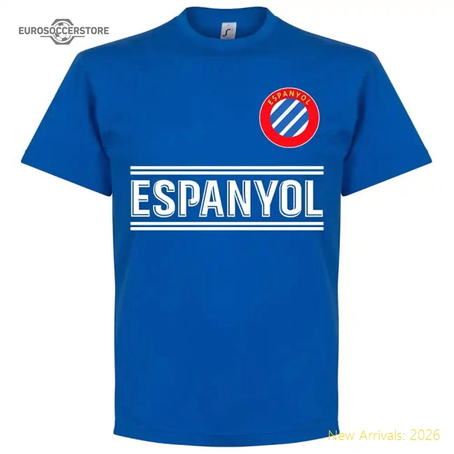 Superior Espanyol Team T-shirt - Royal - Collectors Item