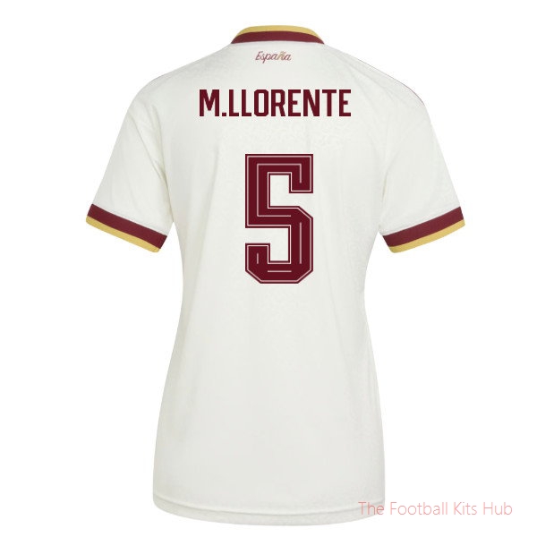 2026-2027 Spain Away Shirt (Womens) (M.Llorente 5)