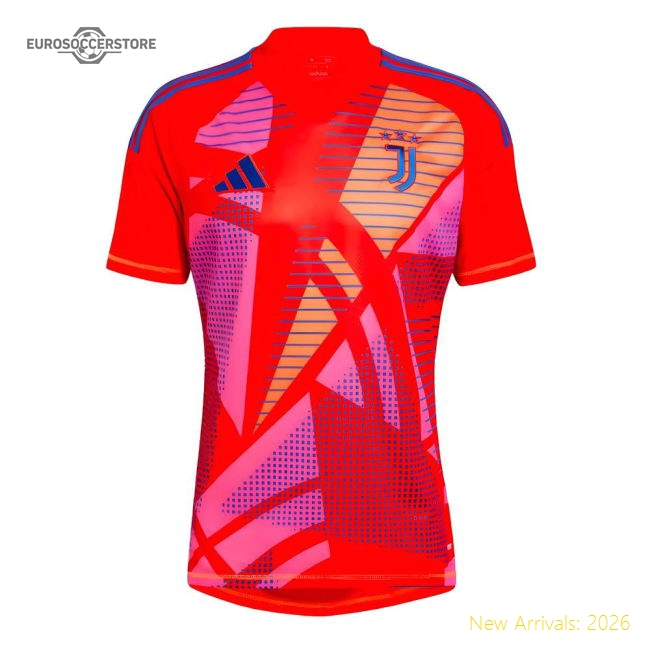 Official 2024-2025 Juventus Home Goalkeeper Shirt (Red)