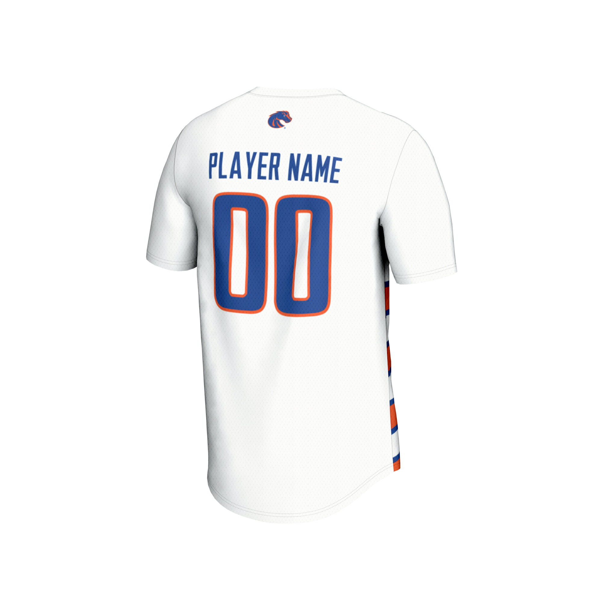 [LK] Boise State Broncos GameDay Greats Unisex Pick-A-Player NIL Women's Soccer Jersey - White