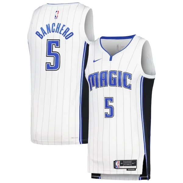 All-Star Paolo Banchero ORL Basketball Jersey - White - Fan Favorite