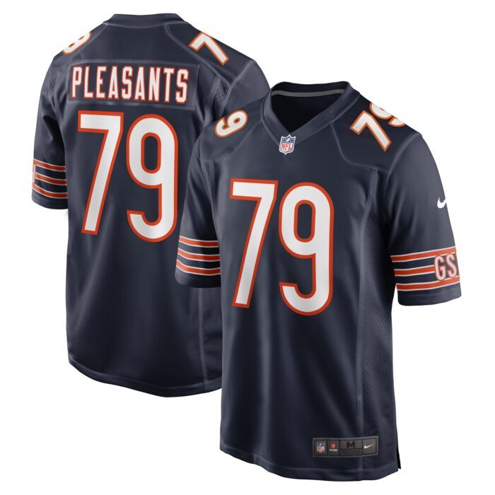 None Men's Chicago Bears Vintage Authentic Jersey for NFL Fans