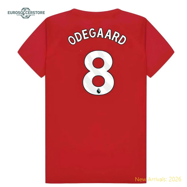 Durable Kids Arsenal Odegaard Jersey 2024-2025 Machine-washable