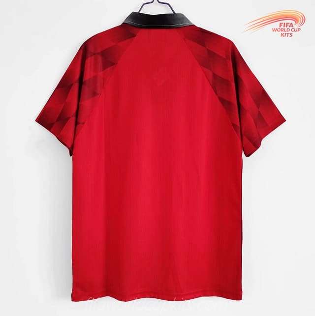 Manchester United season 96-98 Home Soccer Jersey