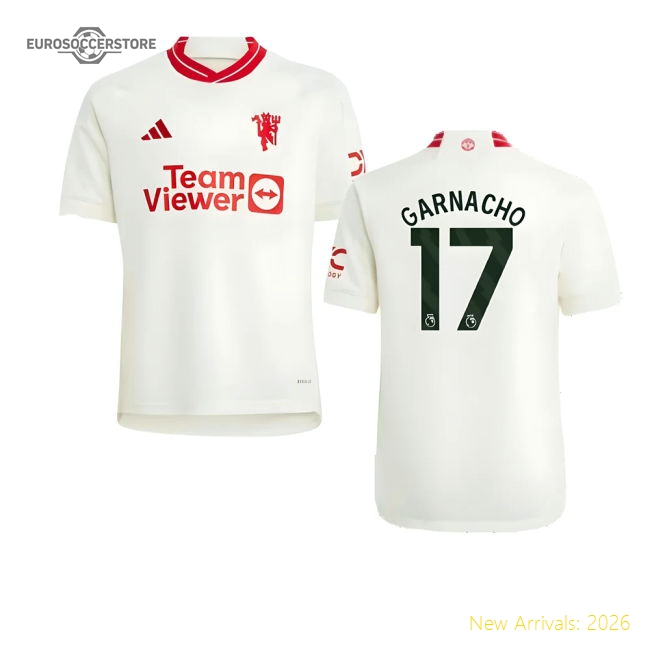 Authentic 2023-2024 Man Utd Third Shirt (kids) (garnacho 17)