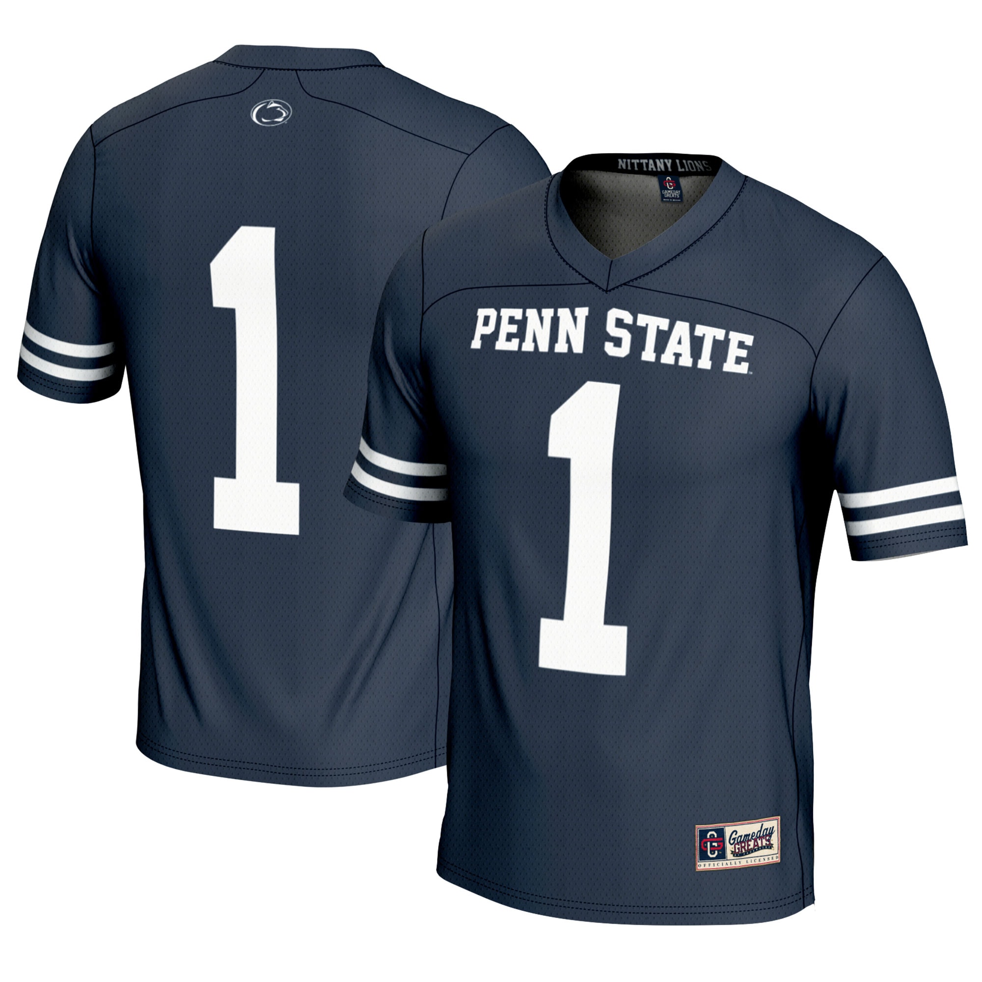 [NJP] Penn State Nittany Lions GameDay Greats Lightweight Lacrosse Jersey - Navy