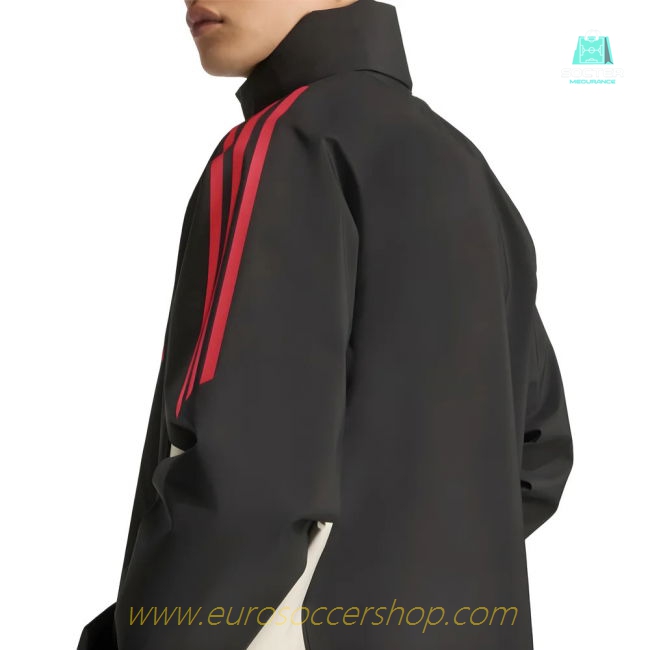 2025-2026 Liverpool Rain Jacket (Black)