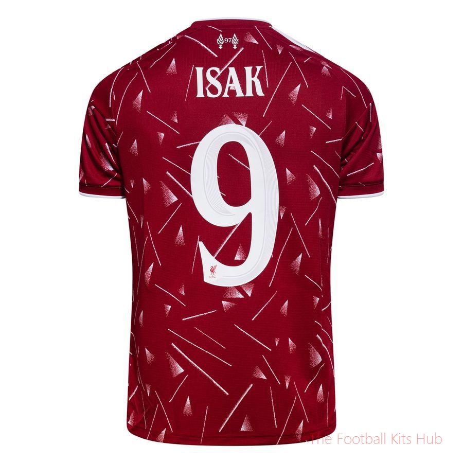 Liverpool Home Shirt 2026/27 Kids Cup Print ISAK 9