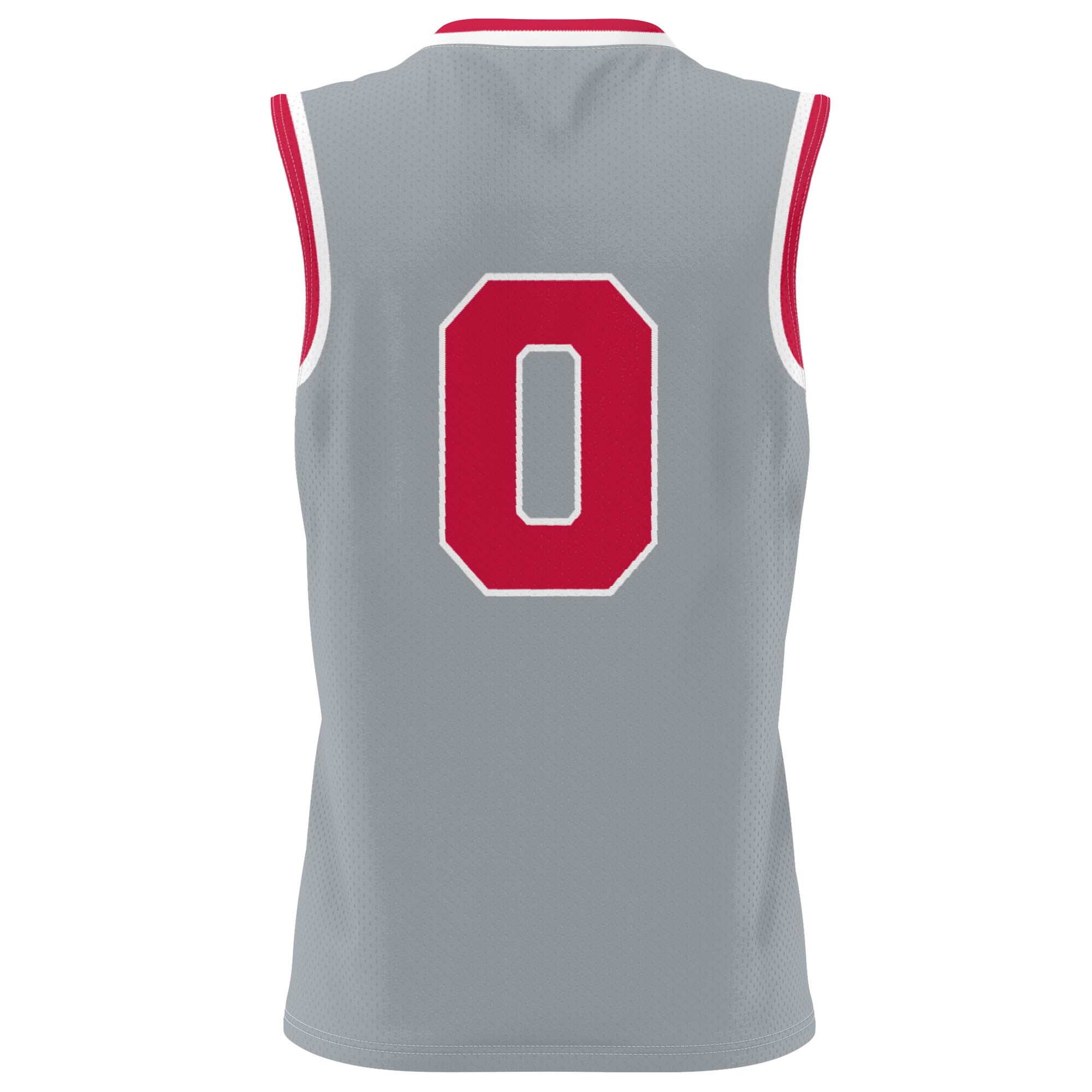 [NJP] Ohio State Buckeyes GameDay Greats Unisex Lightweight Men's Basketball Fashion Jersey - Gray