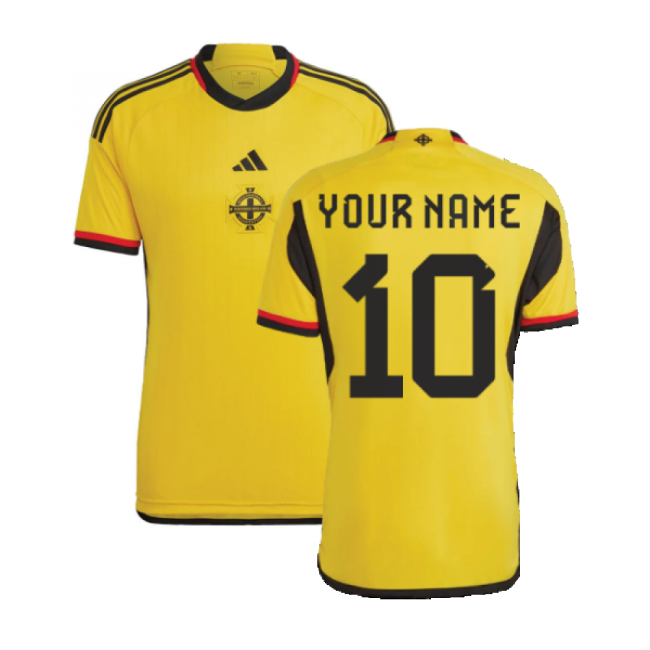 2022-2023 Northern Ireland Away Shirt (Your Name) Oranje