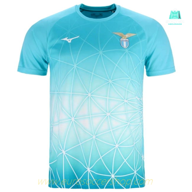 2025-2026 Lazio Pre Match Shirt (Azure Blue)