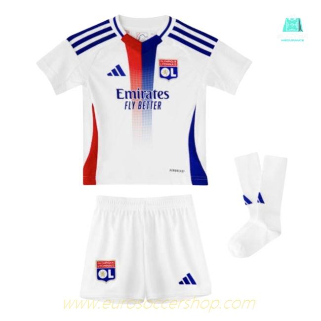 2024-2025 Olympique Lyon Home Mini Kit (Your Name)