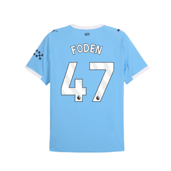 Premium 2025-2026 Man City Home Shirt (foden 47) - Premium Quality
