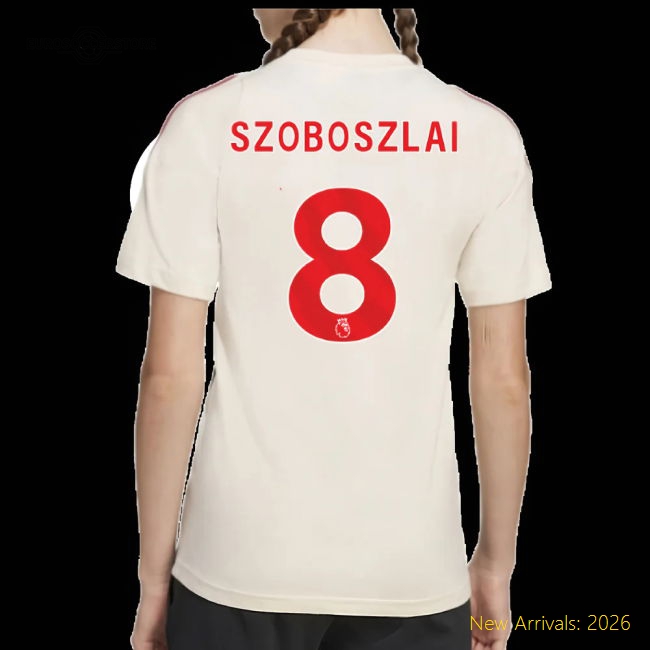 Premium Liverpool Kids Szoboszlai Jersey 2025-2026 Stretchy