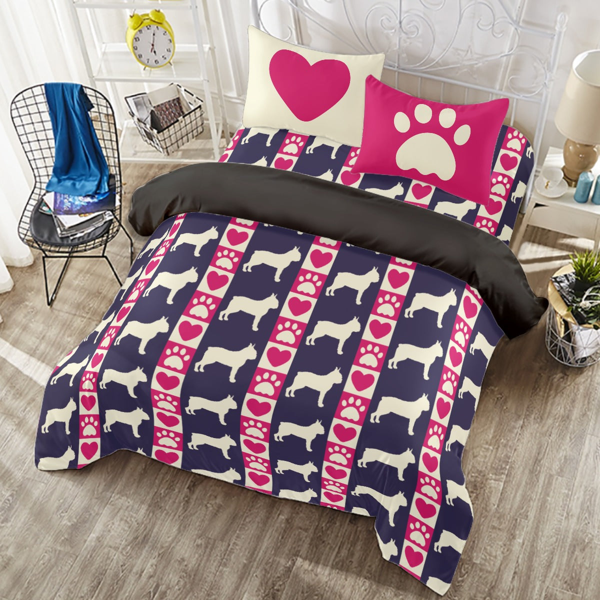 Fiona - Duvet Cover Set for Boston Terrier lovers