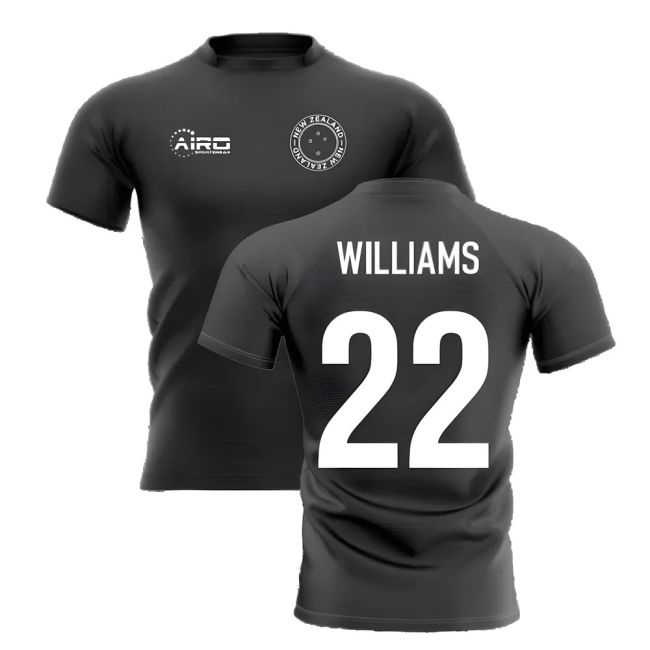 Professional 2025-2026 New Zealand Home Concept Rugby Shirt (Williams