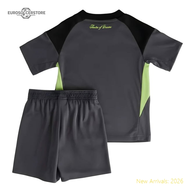 Premium 2025-2026 Man Utd Home Goalkeeper Mini Kit - Premium Quality