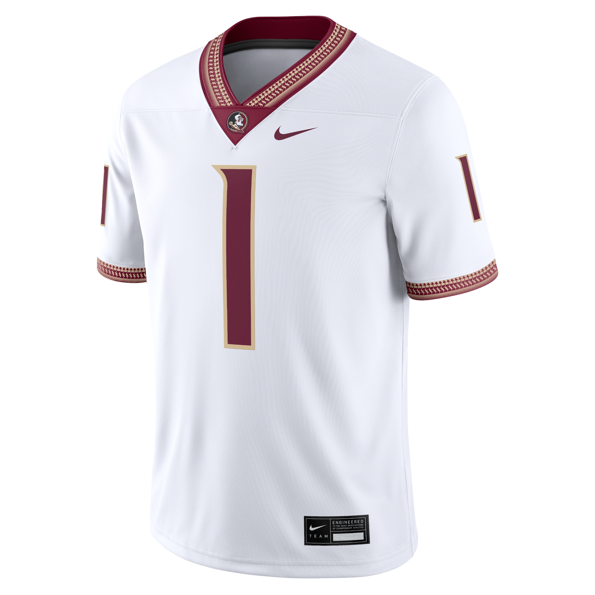 [NJP] Florida State Seminoles Game Jersey - White