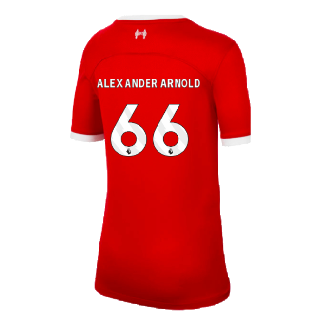 2023-20 Liverpool Home Jersey Alexander Arnold #66 L M S Kids