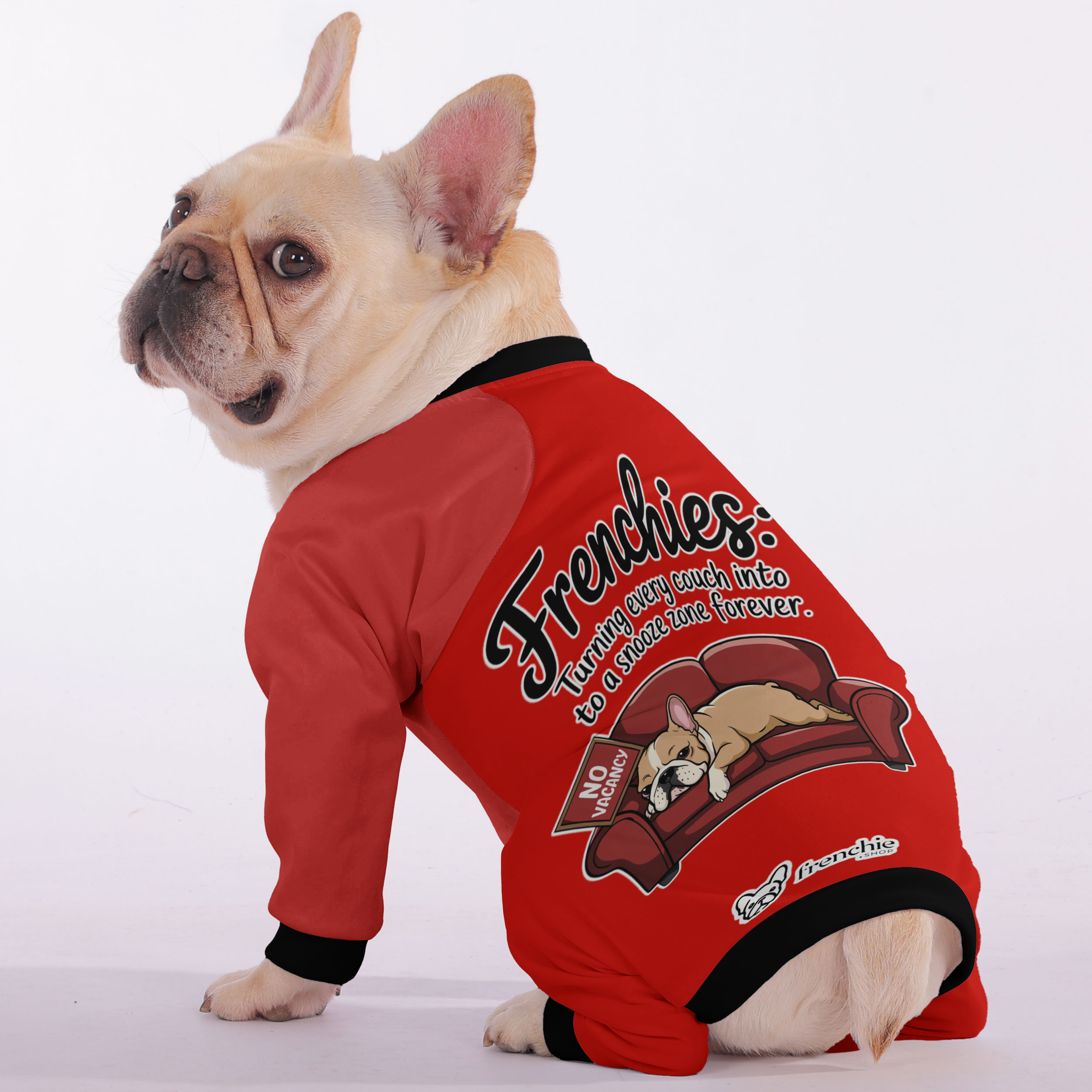 Frenchies: Turning every couch into a snooze zone since forever - Frenchie Pajamas – Ultra-Soft, Cozy, & Adorably Stylish
