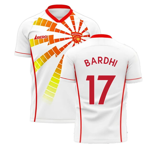 North Macedonia 2025-2026 Away Concept Shirt (Libero) (Bardhi 17)