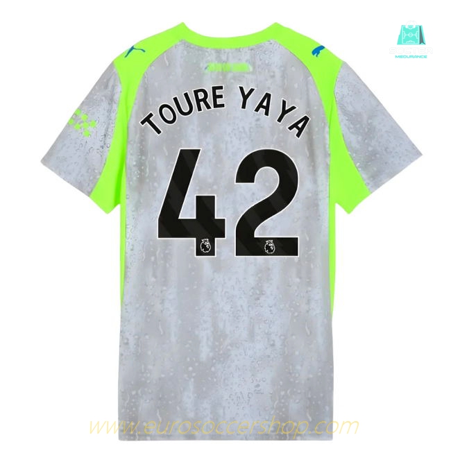 2025-2026 Man City Third Shirt (Womens) (Toure Yaya 42)