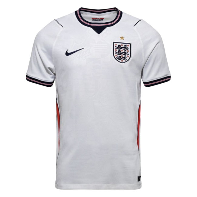 2026-2027 England Home Shirt Team Kit Custom Name - Match Jersey