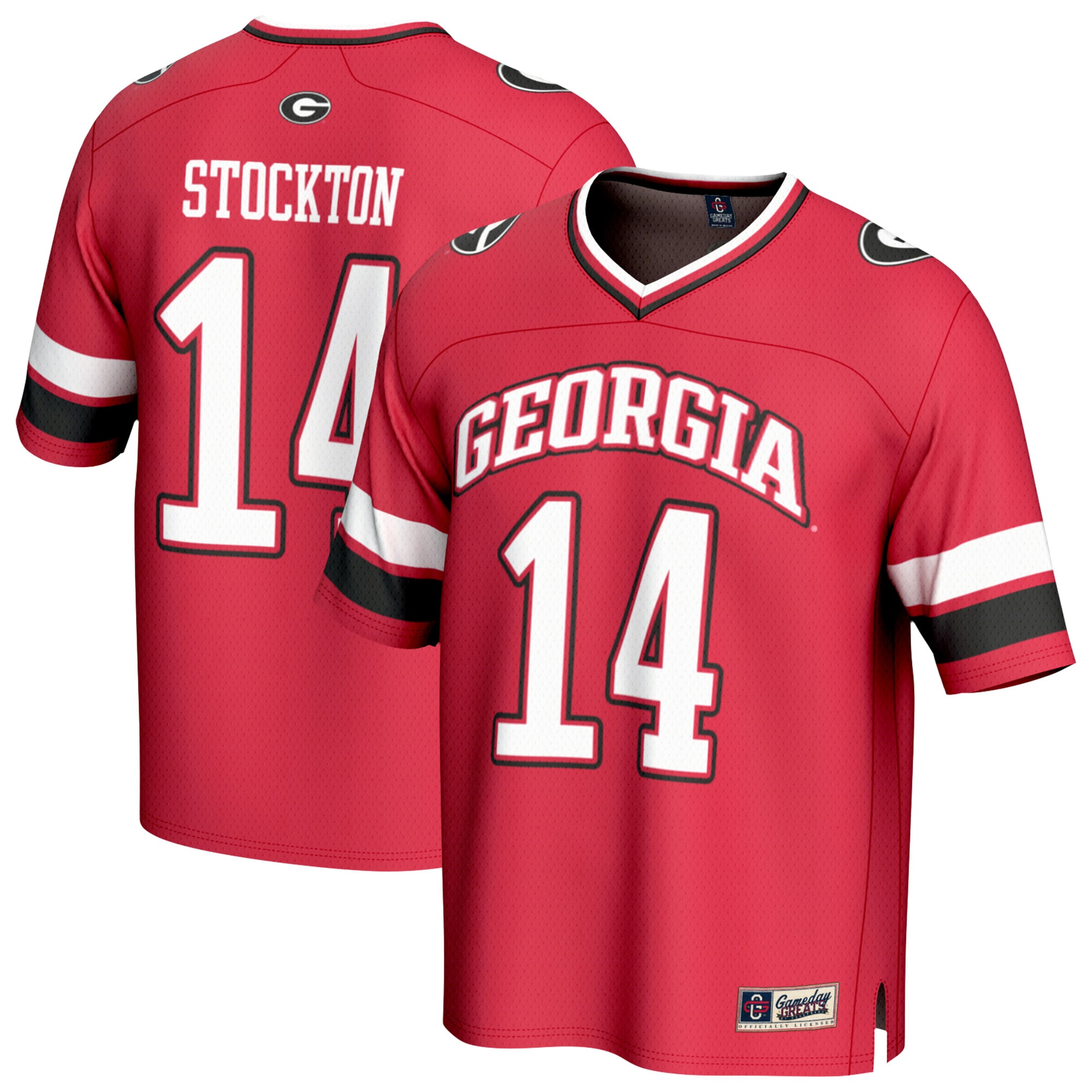 Gunner Stockton Georgia Bulldogs GameDay Greats Youth NIL Lightweight Football Player 2026 Season Football Jersey - Red