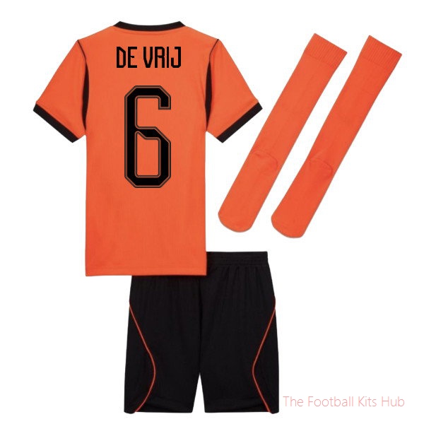 2026-2027 Netherlands Home Mini Kit (De Vrij 6)
