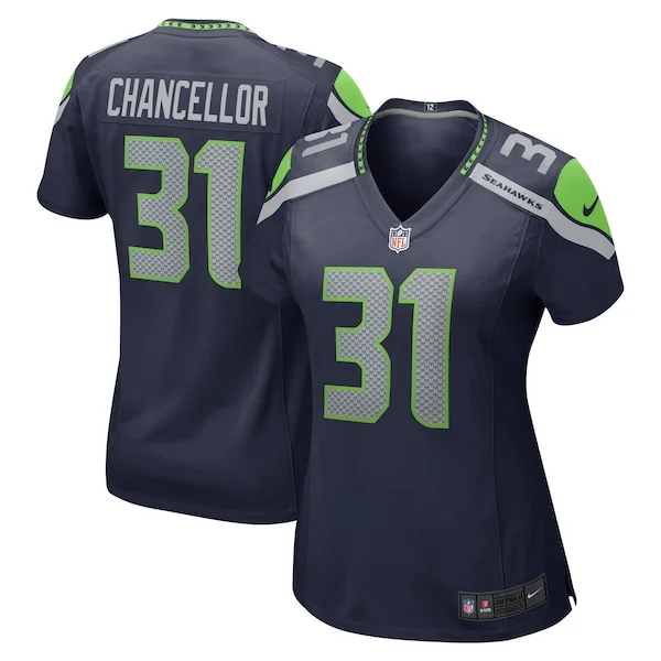 Seattle Seahawks Game NFL Jersey - Navy | Official Football Apparel