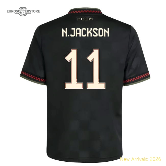 Durable Football Team Kids Jersey N.jackson 2025-2026 Aeroready