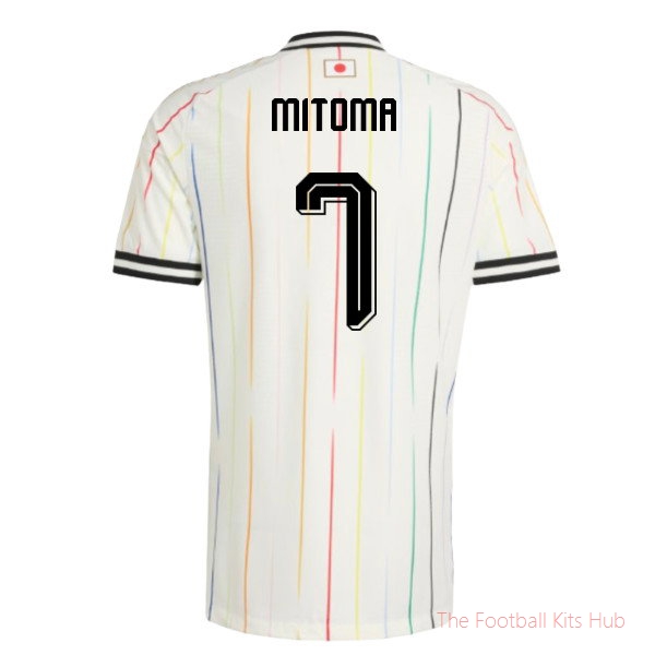 2026-2027 Japan Authentic Away Shirt (Mitoma 7)
