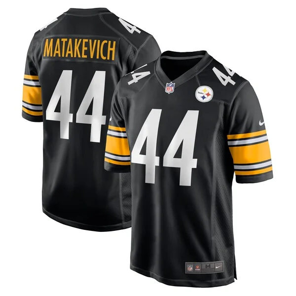Pittsburgh Steelers Game NFL Jersey - Black | Game-Day Football App...
