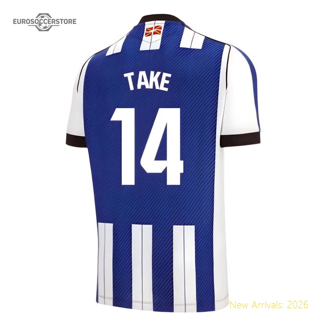 High-Quality 2025-2026 Real Sociedad Home Shirt (Take 14)